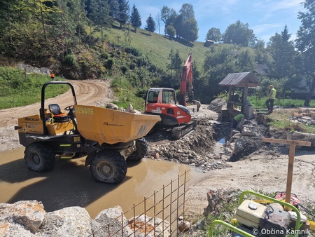 Sanacijska obnova vodotokov in hudournikov po poplavah (2)